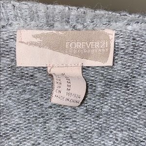 Forever 21 Sweaters - grey long knit sweater with pockets Forever 21 Sweaters - grey long knit sweater with pockets